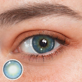 Lentillas Graduadas Premium De Color Azul Caramelo